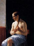 Christoffer Wilhelm Eckersberg, Seated Nude Model